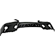 3-Piece Kit Front Primed Bumper Cover, CAPA Certified, Includes (1) Bumper Cover and (2) Fog Light