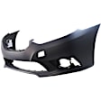 3-Piece Kit Front Primed Bumper Cover, Includes (1) Bumper Cover and (2) Fog Light