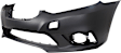 3-Piece Kit Front Primed Bumper Cover, CAPA Certified, Includes (1) Bumper Cover and (2) Fog Light