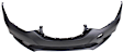 3-Piece Kit Front Primed Bumper Cover, CAPA Certified, Includes (1) Bumper Cover and (2) Fog Light