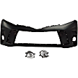 3-Piece Kit Front Primed Bumper Cover, CAPA Certified, Includes (1) Bumper Cover and (2) Fog Light