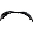 3-Piece Kit Front Primed Bumper Cover, For Models With Park Distance Control Sensor Holes, Includes (1) Bumper Cover and (2) Fog Light