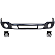 3-Piece Kit Front Primed Bumper Cover, Includes (1) Bumper Cover and (2) Fog Light