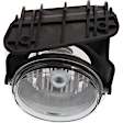3-Piece Kit Front Primed Bumper Cover, CAPA Certified, Includes (1) Bumper Cover and (2) Fog Light