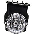 3-Piece Kit Front Primed Bumper Cover, CAPA Certified, Includes (1) Bumper Cover and (2) Fog Light