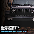 3-Piece Kit Front Primed Bumper Cover, CAPA Certified, Includes (1) Bumper Cover and (2) Fog Light