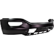 3-Piece Kit Front, Lower Primed Bumper Cover, Includes (1) Bumper Cover and (2) Fog Light