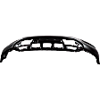 3-Piece Kit Front, Lower Primed Bumper Cover, Includes (1) Bumper Cover and (2) Fog Light