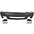 2006 Chevrolet Silverado 1500 SS - 3-Piece Kit Front Primed Bumper Cover, Includes (1) Bumper Cover and (2) Fog Light