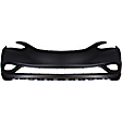 2011-2013 Hyundai Sonata - 3-Piece Kit Front Primed Bumper Cover, Includes (1) Bumper Cover and (2) Fog Light