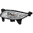 2011-2013 Hyundai Sonata - 3-Piece Kit Front Primed Bumper Cover, Includes (1) Bumper Cover and (2) Fog Light