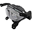 2011-2013 Hyundai Sonata - 3-Piece Kit Front Primed Bumper Cover, Includes (1) Bumper Cover and (2) Fog Light