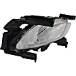 2011-2013 Hyundai Sonata - 3-Piece Kit Front Primed Bumper Cover, Includes (1) Bumper Cover and (2) Fog Light