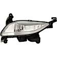 3-Piece Kit Front Primed Bumper Cover, Includes (1) Bumper Cover and (2) Fog Light