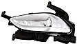 2014 Hyundai Sonata - 3-Piece Kit Front Primed Bumper Cover, CAPA Certified  Includes (1) Bumper Cover and (2) Fog Light