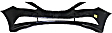 2014 Hyundai Sonata - 3-Piece Kit Front Primed Bumper Cover, CAPA Certified  Includes (1) Bumper Cover and (2) Fog Light