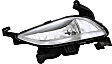 2014 Hyundai Sonata - 3-Piece Kit Front Primed Bumper Cover, CAPA Certified  Includes (1) Bumper Cover and (2) Fog Light