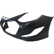 2011-2015 Hyundai Sonata - 3-Piece Kit Front Primed Bumper Cover, Includes (1) Bumper Cover and (2) Fog Light