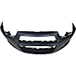 3-Piece Kit Front Primed Bumper Cover, Includes (1) Bumper Cover and (2) Fog Light