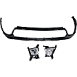 3-Piece Kit, Front Textured Bumper Cover, Includes (1) Bumper Cover and (2) Fog Light