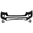 3-Piece Kit Front Primed Bumper Cover, For Models with Fender Flares, Includes (1) Bumper Cover and (2) Fog Light