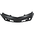 3-Piece Kit Front Primed Bumper Cover, Includes (1) Bumper Cover and (2) Fog Light