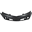 3-Piece Kit Front Primed Bumper Cover, CAPA Certified, Includes (1) Bumper Cover and (2) Fog Light