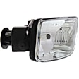 2003 Chevrolet Trailblazer - 3-Piece Kit Front Primed Bumper Cover, For Models With 2-Tone Paint, Includes (1) Bumper Cover and (2) Fog Light