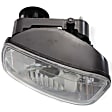 2003 Chevrolet Trailblazer - 3-Piece Kit Front Primed Bumper Cover, For Models With 2-Tone Paint, Includes (1) Bumper Cover and (2) Fog Light