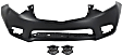 2014 Acura TSX Base - 3-Piece Kit Front Primed Bumper Cover,  Includes (1) Bumper Cover and (2) Fog Light