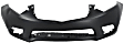 2014 Acura TSX Base - 3-Piece Kit Front Primed Bumper Cover,  Includes (1) Bumper Cover and (2) Fog Light