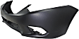 2014 Acura TSX Base - 3-Piece Kit Front Primed Bumper Cover,  Includes (1) Bumper Cover and (2) Fog Light