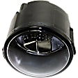 2011 Nissan Versa SL - 3-Piece Kit Front Primed Bumper Cover,  For Models With Spoiler, Hatchback,  Includes (1) Bumper Cover and (2) Fog Light