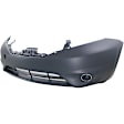 3-Piece Kit Front Primed Bumper Cover, Includes (1) Bumper Cover and (2) Fog Light
