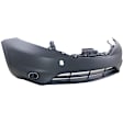 3-Piece Kit Front Primed Bumper Cover, Includes (1) Bumper Cover and (2) Fog Light