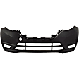 2-Piece Kit Front Primed Bumper Cover, Includes (1) Bumper Cover and (1) Fog Light