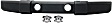 2012 Jeep Wrangler - 3-Piece Kit Front Textured Bumper Cover, For Models With Standard Duty Type ,  Includes (1) Bumper Cover and (2) Fog Light