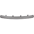 3-Piece Kit Front Painted Silver Bumper Cover, Includes (1) Bumper Protector and (2) Fog Light