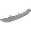 3-Piece Kit Front Painted Silver Bumper Cover, Includes (1) Bumper Protector and (2) Fog Light