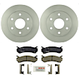 KIT-BS42624-002 2-Wheel Set Brake Disc and Pad Kit, 304.6 mm, Includes (2) Brake Disc and (1) Brake Pad Set