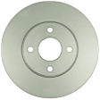 KIT-BS42624-006 2-Wheel Set Front Brake Disc and Pad Kit, 278 mm, Includes (2) Brake Disc and (1) Brake Pad Set