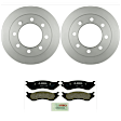 KIT-BS42624-020 2-Wheel Set Rear Brake Disc and Pad Kit, 351.8 mm, Includes (2) Brake Disc and (1) Brake Pad Set