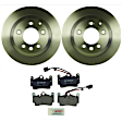 KIT-BS42624-023 2-Wheel Set Brake Disc and Pad Kit, 330 mm, Includes (2) Brake Disc and (1) Brake Pad Set