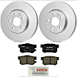 KIT-BS42624-035 2-Wheel Set Rear Brake Disc and Pad Kit, 305 mm, Includes (2) Brake Disc and (1) Brake Pad Set