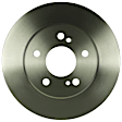 KIT-BS42624-044 2-Wheel Set Rear Brake Disc and Pad Kit, 278 mm, Includes (2) Brake Disc and (1) Brake Pad Set