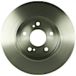 KIT-BS42624-044 2-Wheel Set Rear Brake Disc and Pad Kit, 278 mm, Includes (2) Brake Disc and (1) Brake Pad Set