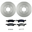 KIT-BS42624-088 2-Wheel Set Front Brake Disc and Pad Kit, 329.9 mm, Includes (2) Brake Disc and (1) Brake Pad Set