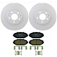 KIT-BS42624-093 2-Wheel Set Front Brake Disc and Pad Kit, 316 mm, Includes (2) Brake Disc and (1) Brake Pad Set