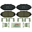KIT-BS42624-093 2-Wheel Set Front Brake Disc and Pad Kit, 316 mm, Includes (2) Brake Disc and (1) Brake Pad Set
