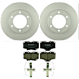 KIT-BS42624-094 2-Wheel Set Front Brake Disc and Pad Kit, 318.5 mm, Includes (2) Brake Disc and (1) Brake Pad Set